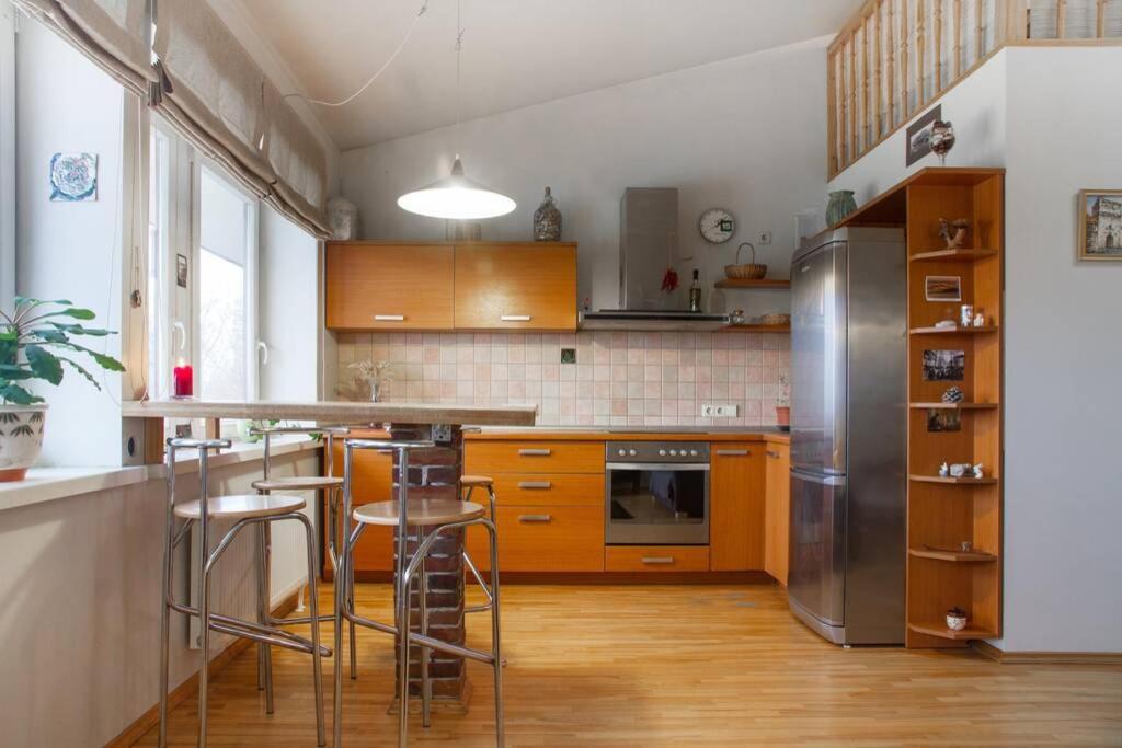 Penthouse Apartment With Great Panoramic City View VNO Exterior foto