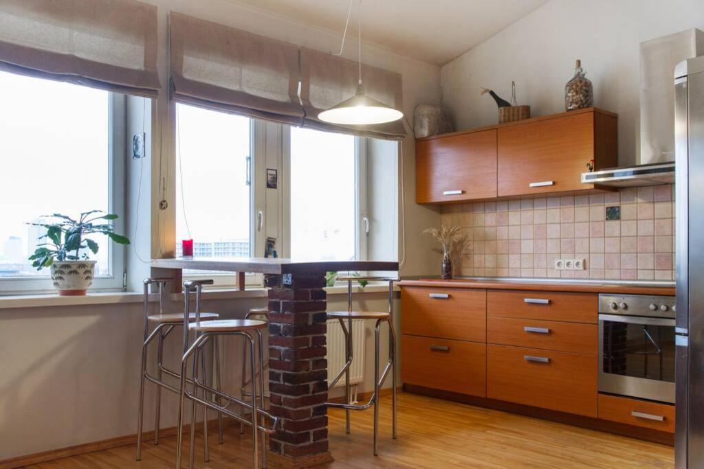 Penthouse Apartment With Great Panoramic City View VNO Exterior foto